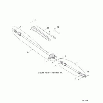 DRIVE TRAIN, PROP SHAFT - Z17VFE99AM/AW/LW/AP/M99AB (701216)