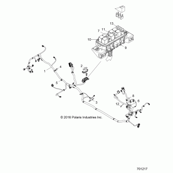 ELECTRICAL, WIRE HARNESS - Z17VFE99AW/LW/AM (701217)