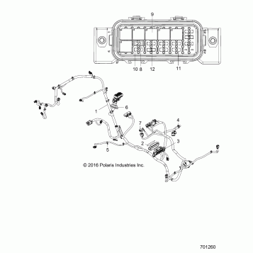 ELECTRICAL, WIRE HARNESS - Z17VHE57AU (701260)