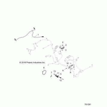 ELECTRICAL, BOX HARNESS,  REG, RELAY - Z17VHA57A2/E57AU (701261)