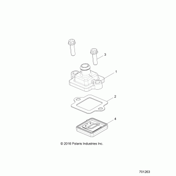 ENGINE, BREATHER - Z17VHA57A2/E57AU (701263)