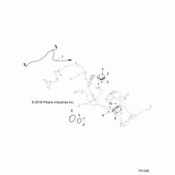 ELECTRICAL, BOX HARNESS,  REG, RELAY - Z17VJE57AR (701345)