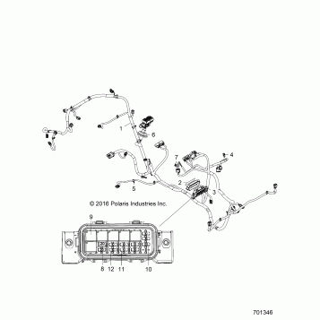 ELECTRICAL, WIRE HARNESS - Z17VHA57A2 (701346)