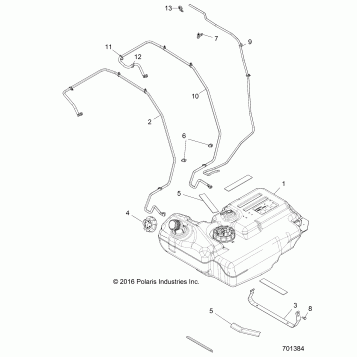 BODY, FUEL TANK - Z17VFE92AK/AM/AB (701384)