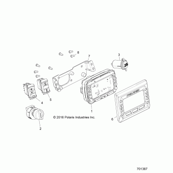ELECTRICAL, DASH INSTRUMENTS AND CONTROLS - Z17VFE92AK/AM/AB (701387)