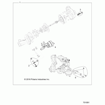 ENGINE, TURBO CHARGER -  Z20PAL92AG/AP/BG/BP/LG/G92AG/AP/LG (701691)
