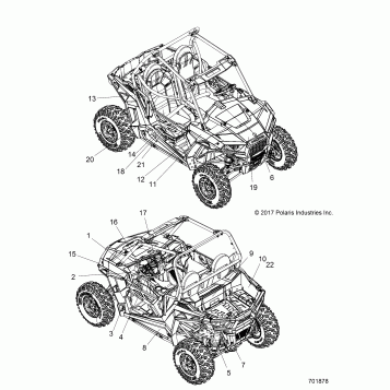 BODY, DECALS - Z18VBE99BW (701878)