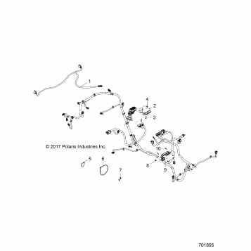 ELECTRICAL, BOX HARNESS,  REG, RELAY - Z18VHA57B2 (701895)