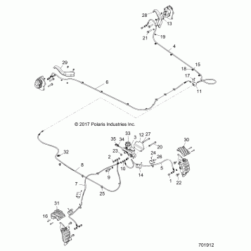 BRAKES, BRAKE LINES AND MASTER CYLINDER - Z19VFE92AC/BC/AD/BD/AM/BM/LAG/BG (701912)