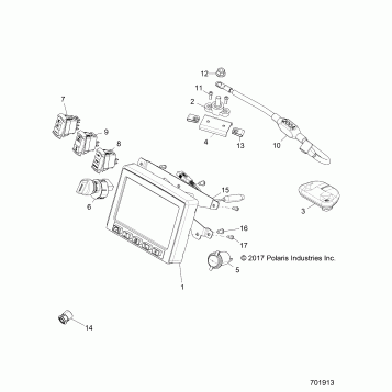 ELECTRICAL, DASH INSTRUMENTS AND CONTROLS - Z18VDL92BK (701913)
