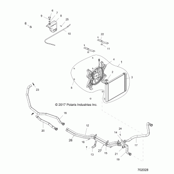 ENGINE, COOLING SYSTEM - Z18VDE99AK/AW/AJ/BJ/BK/BW/LW/K99AK/BK/M99AL/R99AL/BL (702028)