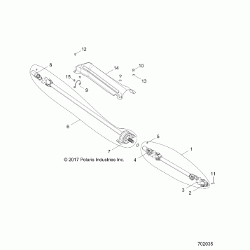 DRIVE TRAIN, PROP SHAFT - Z20N4E99AC/AL/AN/BC/BL/BN/M99AL/K99AF/AK/BF/BK (702035)