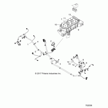 ELECTRICAL, WIRE HARNESS - Z18VFK99AK/BK (702036)