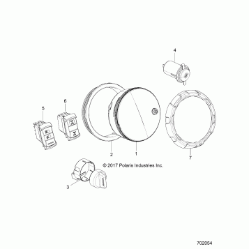 ELECTRICAL, DASH INSTRUMENTS AND CONTROLS - Z19VAA87A2/E87AK/AR/AA (702054)