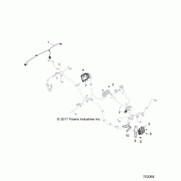 ELECTRICAL, ECU, REGULATOR, BOX HARNESS - Z19VBA87A2/E87AG/AK/LG (702068)