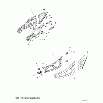 BODY, DOOR - Z18VEL92BK/BR/LK (702377)