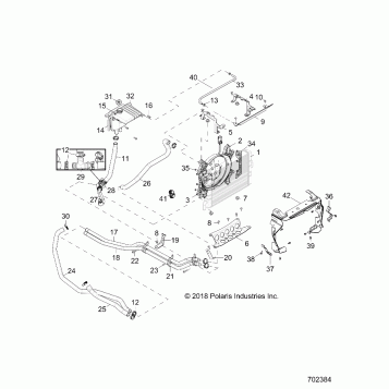 ENGINE, COOLING SYSTEM - Z19VEL92AK/BK/AR/BR/LR/AM/BM (702384)