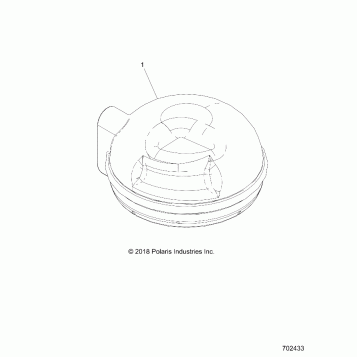 BODY, FUEL PFA COVER - Z17VBE99AR/AL/AE (702433)