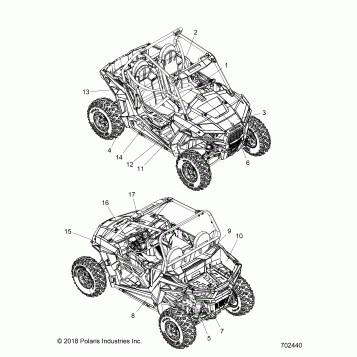 BODY, DECALS - Z20ASA87B2/E87BH/BW/LW (702440)