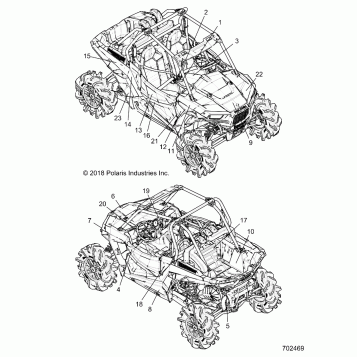 BODY, DECALS - Z20NAE99AC/AL/AN/BC/BL/BN/LL/K99AF/AK/BF/BK/M99AL/R99AZ/BZ (702469)