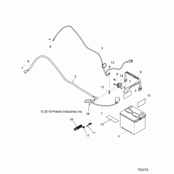 ELECTRICAL, BATTERY - Z19VBE99AM/BM/LM (702474)