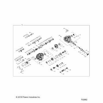 DRIVE TRAIN, MAIN GEARCASE INTERNALS - Z20NAE99AC/AL/AN/BC/BL/BN/LL/K99AF/AK/BF/BK (702682)