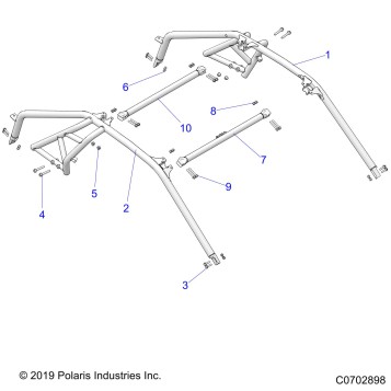 CHASSIS, CAB FRAME - Z20RAB92LR/D92LC/E92LT (C0702898)