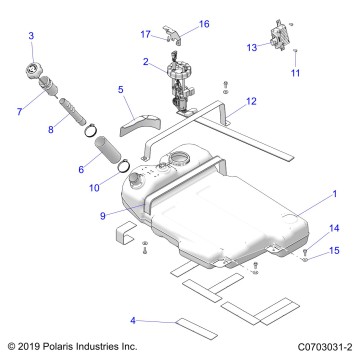 BODY, FUEL TANK - Z20RAB92LR/D92LC/E92LT (C0703031-2)