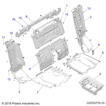BODY, REAR CLOSEOFF - Z20RAB92LR/D92LC/E92LT (C0703770-10)