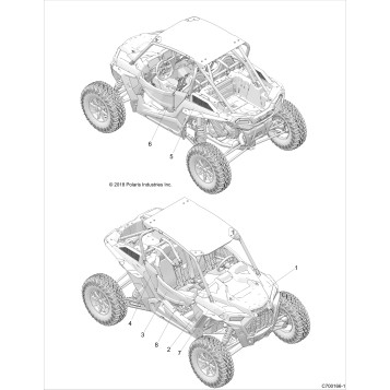 BODY, DECALS, GRAPHICS - Z19VEL92AK/BK/AR/BR/LR/AM/BM (C700166-1)