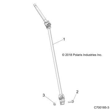 STEERING, SHAFT - Z19VHA57B2 (C700185-3)