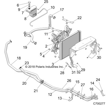 ENGINE, COOLING SYSTEM - Z20NAE99AC/AL/AN/BC/BL/BN/LL/K99AF/AK/BF/BK/M99AL/R99AZ/BZ (C700277)