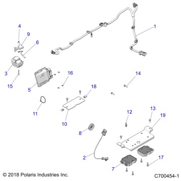 ELECTRICAL, ECU, REGULATOR, ETC. - Z19VPE92AM/BM (C700454-1)