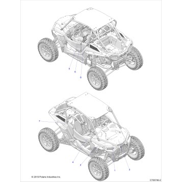 BODY, DECALS GRAPHICS - Z20PAE92AC/BC/F92AC/LC (C700746-2)