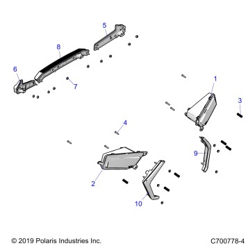 ELECTRICAL, HEADLIGHTS AND TAILLIGHTS - Z20P4L92AG/AP/BG/BP/LG/G92AG/AP/LG (C700778-4)