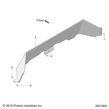 BODY, WINDSCREEN - TECH PACKAGE - T23AATGD/HD (500180C)