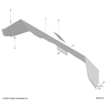 BODY, WINDSHIELD, STANDARD - T25AAGB/HB (500377C)