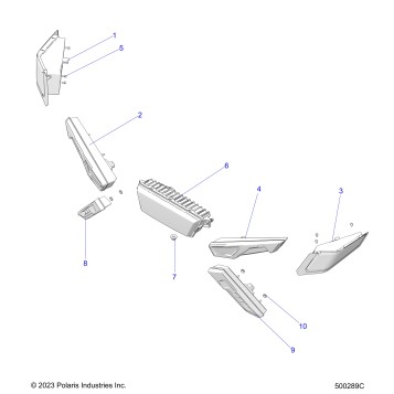 ELECTRICAL, FORWARD LIGHTING (USA) - T24AARHD/GD (500289C)