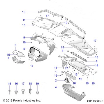 BODY, DASH ASM. - T23AASGD/HD/TGD/HD (C0513689-1)