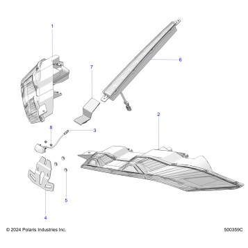 ELECTRICAL, REAR LIGHTING - T25AATGD/HD (500359C)