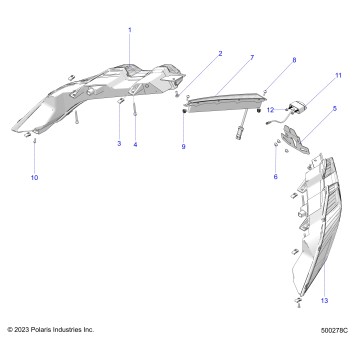 ELECTRICAL, REAR LIGHTING (CANADA) - T24AALGB/HB (500278C)