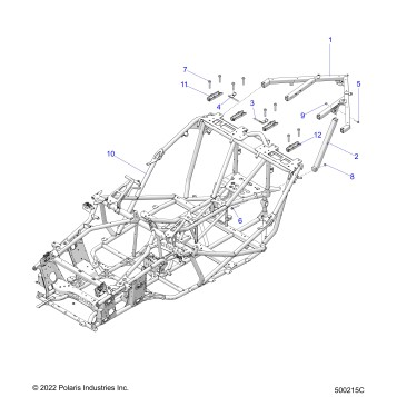 CHASSIS, MAIN, and REAR ASM. - T23AALHB/GB (500215C)