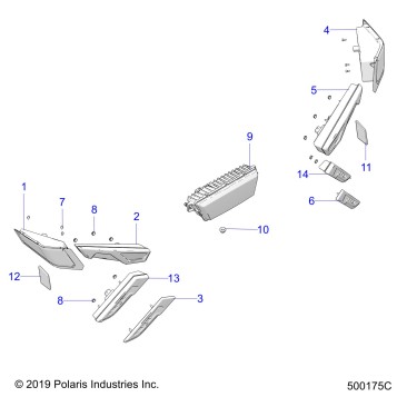 ELECTRICAL, FORWARD LIGHTING (USA) - T23AAFGB/HB/PGD/HD/RGB/HB ALL OPTIONS  USA ONLY (500175C)