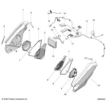 ELECTRICAL, INFOTAINMENT - T25AARGB/HB (500404C)