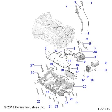 ENGINE, OIL PUMP AND RELATED - T23AASGD/HD/TGD/HD (500151C)