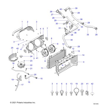 ENGINE, COOLING - T23AASGD/HD/TGD/HD (500195C)