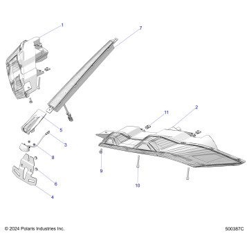 ELECTRICAL, REAR LIGHTING - T25AAGGB/HB (500387C)