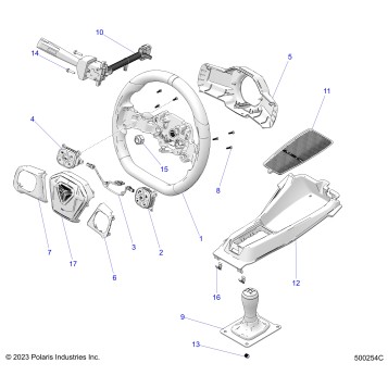 CONTROLS, HAND CONTROLS MANUAL- T25AAGGB (500254C)
