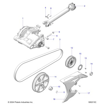 DRIVE TRAIN, DRIVELINE - T23AASGD/HD/TGD/HD (500213C)