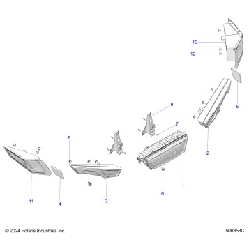 ELECTRICAL, FORWARD LIGHTING (USA) - T25AAPGD/HD (500358C)